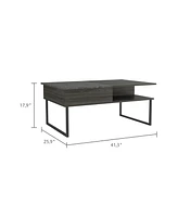 Depot E-Shop Atlanta Lift Top Coffee Table, One Shelf