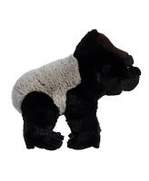 Aurora Small Silverback Gorilla Eco Nation Eco-Friendly Plush Toy Black 7.5"