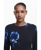 Desigual Women's Asymmetric T-shirt