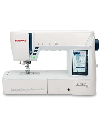 Janome Skyline S7 Sewing and Quilting Machine W/Exclusive Bundle