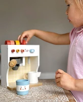 Mentari Toys Barista Play Kitchen Accessories Coffee Maker Toy