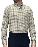 Scott Barber Men's Soft Performance Melange Plaid