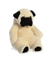 Aurora Large Da Pug Sluuumpy Cozy Plush Toy Brown 15"