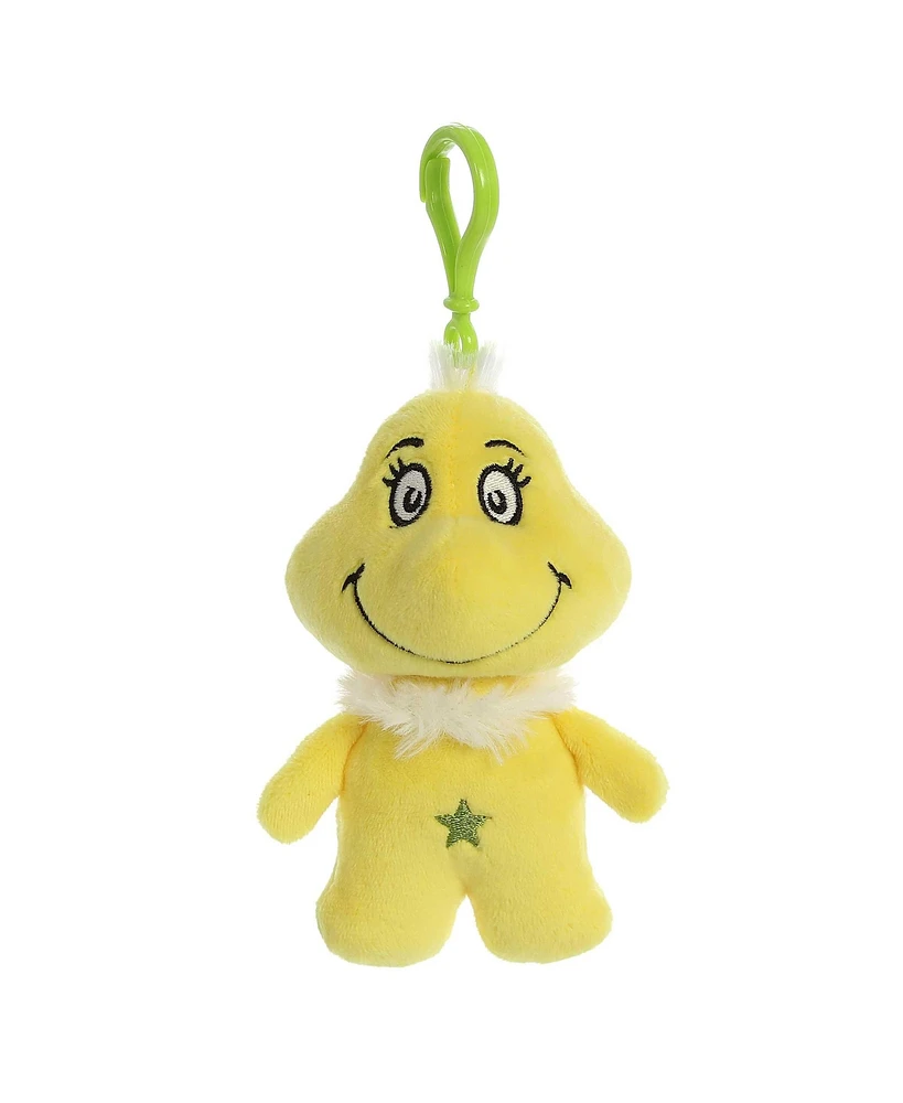 Aurora Mini Sneetch Dr. Seuss Whimsical Plush Toy Yellow 4"