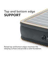 Intex 64413ED Elevated Dura Beam Fiber Tech Airbed with Pump