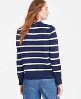 On 34th Women's Crewneck Long-Sleeve Sweater, Created for Macy's