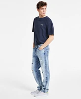 Guess Men's Mason Regular-Fit Stretch Destroyed Jeans