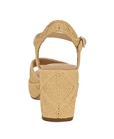 Calvin Klein Women's Lessia Square Toe Dress Sandals