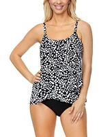 Island Escape Womens Capetown Underwire Tankini Top High Waist Tummy Control Bikini Bottoms Exclusively At Macys