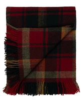 Prince of Scots Highland Tweeds Shetland Lambswool Throw, 55 " x 72"