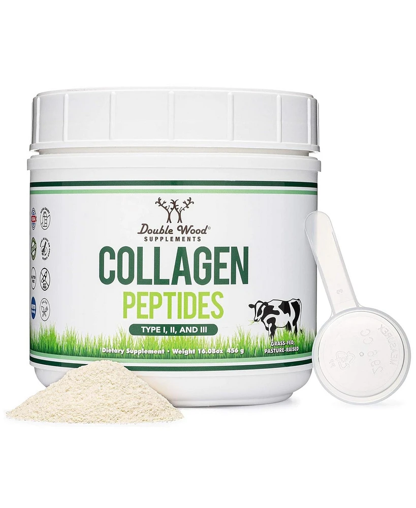 Double Wood Supplements Collagen Peptides Powder