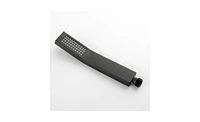 Slickblue Eco-Performance Handheld Shower: Matte Black Shower Head with 28-Inch Slide Bar and 59-Inch Hose