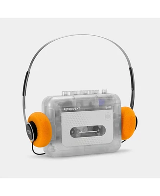 Retrospekt Cp-81 Portable Cassette Player and Headphones