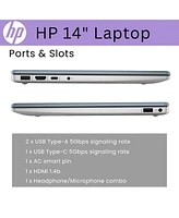 Hp Essential 14" Traditional Laptop Intel Core i3 8GB Ram Intel Uhd Graphics 256GB Ssd Storage Windows 11 Home 60Hz - Blue