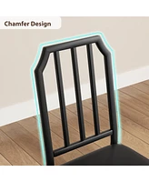 gaomon Kitchen Table and Chairs for with with Chamfer Design