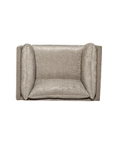 Streamdale Furniture Luxurious Textured Club Chair With Plush Pillows And Cozy Design