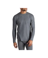 Watson'S Men's Waffle Long Sleeve Thermal Crew