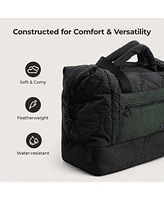 Bagsmart Walker 34L Laptop Duffle with Shoe Compartment Tangerine