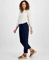 Style & Co Petite Soft Trousers, Exclusively at Macy's