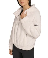 Calvin Klein Performance Women's Hooded Sherpa Jacket