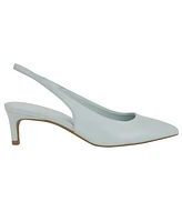 Calvin Klein Women's Dainty Kitten Heel Slingback Pumps