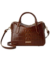 Brahmin Micaela Chestnut Marana Medium Leather Satchel