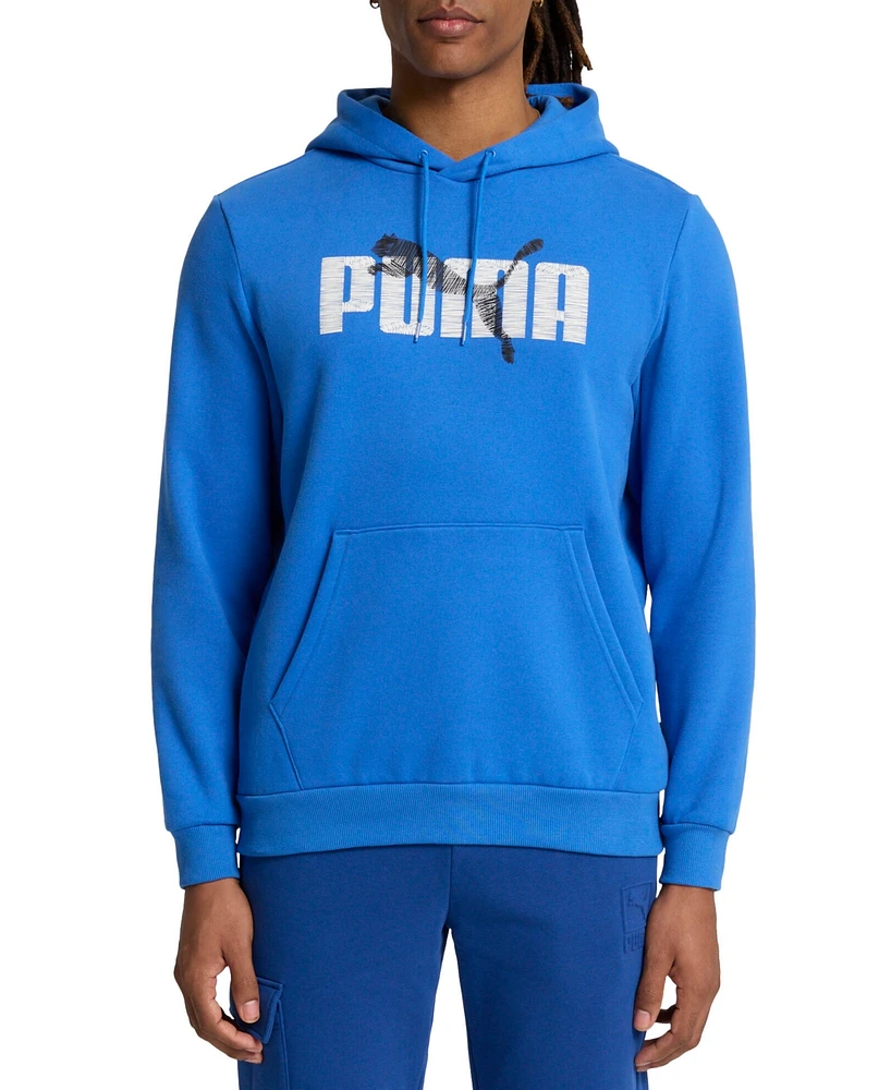 Puma Men's Regular-Fit Bold Logo-Print Hoodie