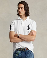 Polo Ralph Lauren Men's Big Pony Custom Slim Fit Mesh