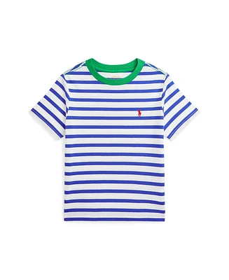 Polo Ralph Lauren Toddler and Little Boys Striped Cotton Jersey Ringer Tee