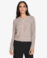 Calvin Klein Women's Button-Front Knit Sweater