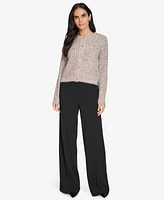 Calvin Klein Women's Button-Front Knit Sweater