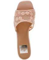 Dv Dolce Vita Women's Yossi Lace Mesh Slide Dress Sandals