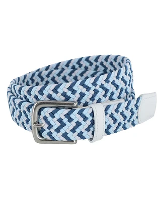 Trafalgar Men's Milton Mixed Weave Limited Run Stretch Golf Belt