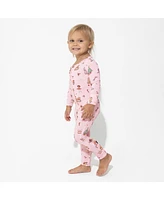 Bellabu Bear Baby Girls Nutcracker Pink Convertible Footie