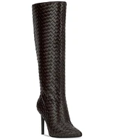 I.n.c. International Concepts Women's Savonia Woven Knee High Boots, Created for Macy's