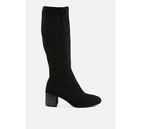 Rag & Co Sinaloa Microfiber Knee High Boots