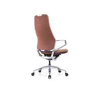 Decent Living Executive Premium Leather Office Chair with Full Height Back