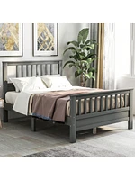 gaomon Twin Bed Frame With Headboard Footboard Easy Assembly Platform Bed Frames Under Bed Storage For Bedroom