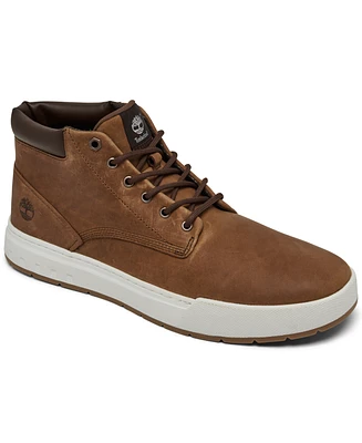 Timberland Men's Maple Grove Leather Chukka Boots from Finish Line