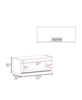 Fm Furniture Anegam Floating Cabinet with Sliding Door
