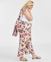 Jm Collection Plus High-Rise Wide-Leg Pants, Exclusively at Macy's