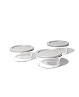 Dura Living -Piece 2 Cup Round Food Storage and Meal Prep Container Set