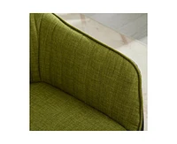 Streamdale Furniture Ts Velvet Leisure Chair: Ergonomic Comfort, Classic Style
