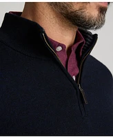 UNTUCKit Men's Wool Quarter Zip Belguardo Sweater