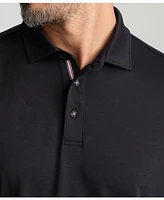 UNTUCKit Men's Wrinkle-Free Long Sleeve Damaschino Polo