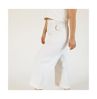 Poplinen Plus Nin Linen Pant