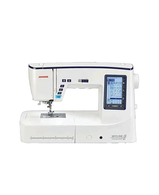 Janome Skyline S7 10th Anniversary Edition Sewing Machine w/Exclusive Bundle