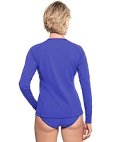 Coolibar Plus Upf 50+ Hightide Long Sleeve Swim Shirt