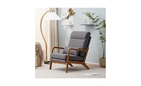 Slickblue High Back Indoor Leisure Chair Stylish and Comfortable Seating for Relaxation