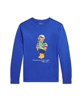 Polo Ralph Lauren Big Boys Bear Cotton Jersey Long-Sleeve Tee